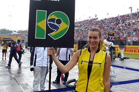 Formel 1-Girls - GP Ungarn 2014