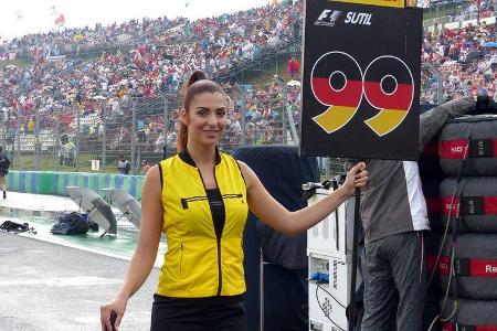 Formel 1-Girls - GP Ungarn 2014
