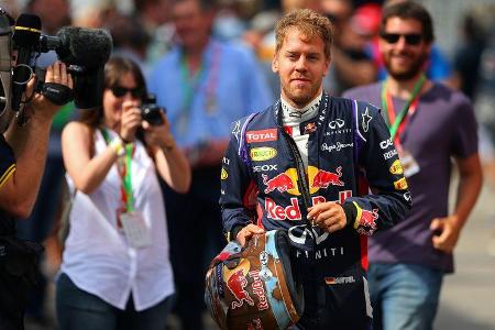 Sebastian Vettel - Red Bull - Formel 1 - GP Spanien - Barcelona - 10. Mai 2014