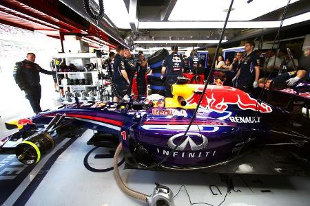 Sebastian Vettel - Red Bull - Formel 1 - GP Spanien - Barcelona - 10. Mai 2014