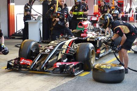 Lotus - Formel 1 - GP Spanien - Barcelona - 10. Mai 2014