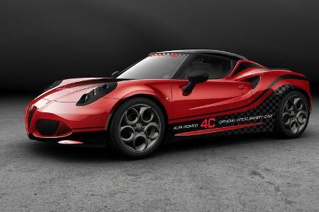 Die Italiener hatten den Sportwagen zu einem Safety-Car umgebaut.