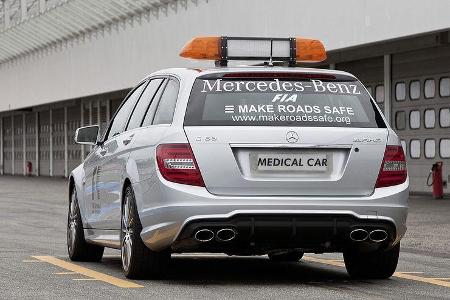 Mercedes C 63 AMG T-Modell Safety Car Medical Car