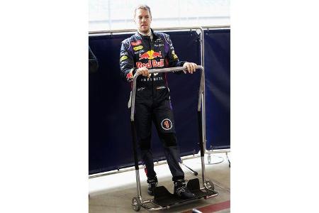Sebastian Vettel - Red Bull - Bahrain - Formel 1 Test - 2014