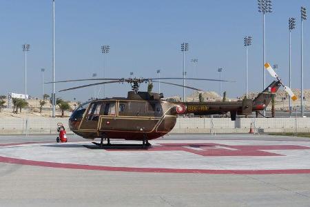 Hubschrauber - Bahrain - Formel 1 Test - 2014
