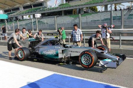 Mercedes - Formel 1 - GP Malaysia - Sepang - 27. März 2014