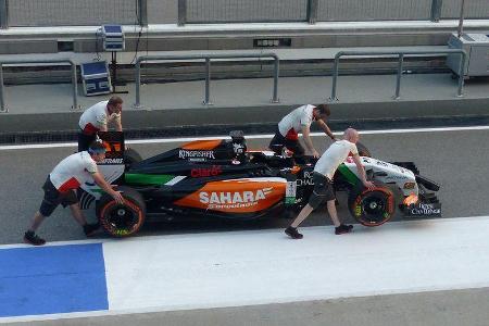 Force India - Formel 1 - GP Malaysia - 27. März 2014