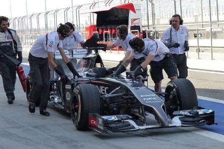 Sauber - Formel 1 - Test - Bahrain - 1. März 2014