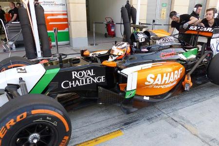 Nico Hülkenberg - Force India - Formel 1 - Test - Bahrain - 1. März 2014