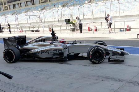 Kevin Magnussen - McLaren - Formel 1 - Test - Bahrain - 1. März 2014