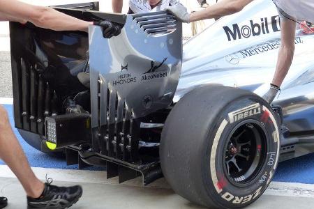 McLaren - Formel 1 - Test - Bahrain - 1. März 2014