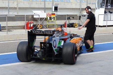 Nico Hülkenberg - Force India - Formel 1 - Test - Bahrain - 1. März 2014