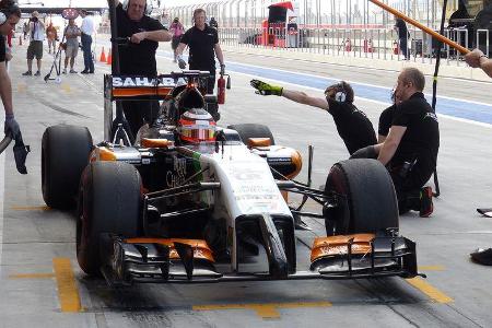 Nico Hülkenberg - Force India - Formel 1 - Test - Bahrain - 1. März 2014