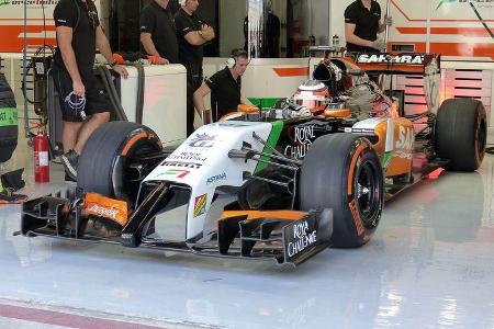 Nico Hülkenberg - Force India - Formel 1 - Test - Bahrain - 1. März 2014