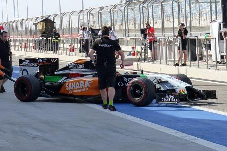 Nico Hülkenberg - Force India - Formel 1 - Test - Bahrain - 1. März 2014