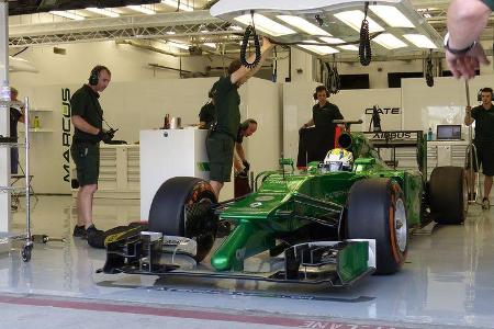 Marcus Ericsson - Caterham - Formel 1 - Test - Bahrain - 1. März 2014