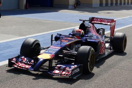 Jean-Eric Vergne - Toro Rosso - Formel 1 - Bahrain - Test - 1. März 2014