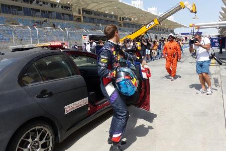Sebastian Vettel - Red Bull - Formel 1 - Bahrain - Test - 1. März 2014