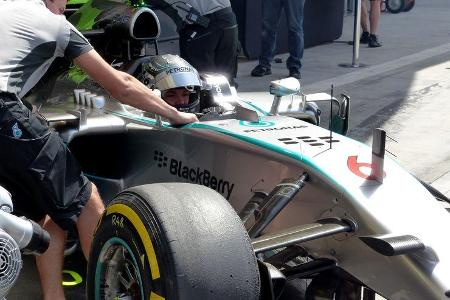 Nico Rosberg - Mercedes - Formel 1 - Bahrain - Test - 1. März 2014