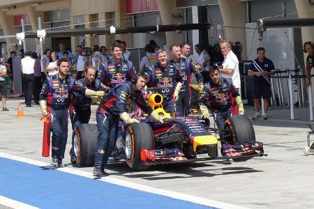 Red Bull - Formel 1 - Bahrain - Test - 1. März 2014