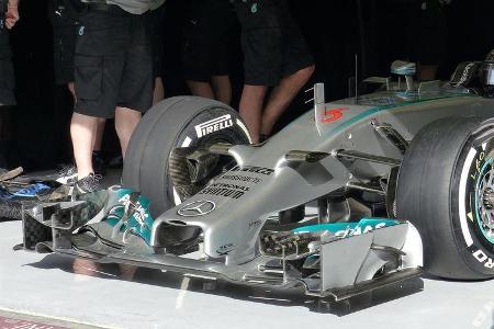 Nico Rosberg - Mercedes - Formel 1 - Bahrain - Test - 1. März 2014