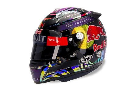 Sebastian Vettel - Helm - GP Singapur 2014