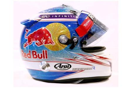 Daniel Ricciardo - Helm - GP Singapur 2014