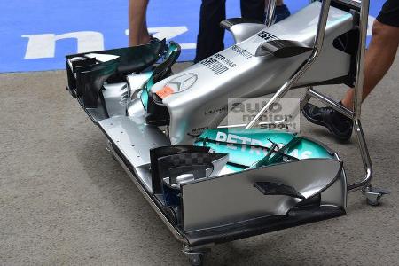 Mercedes Nase - GP China 2014