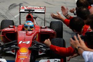 Ferrari feiert zweites Podium