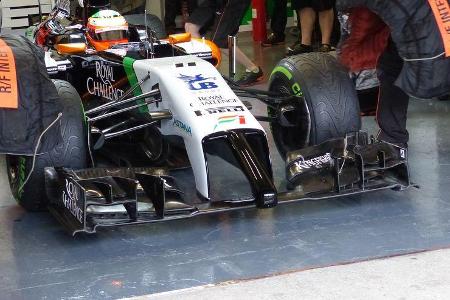Force India - Nase - Formel 1 - Jerez-Test - 2014