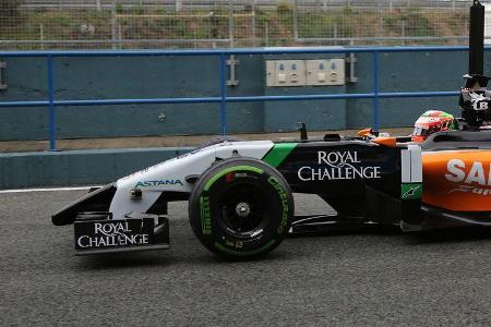 Force India - Nase - Formel 1 - Jerez-Test - 2014