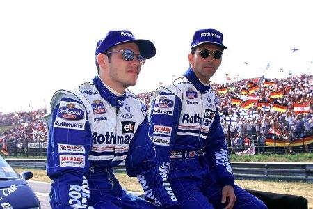 Damon Hill vs. Jacques Villeneuve - 1996 Damon Hill vs. Jacques Villeneuve - 1996