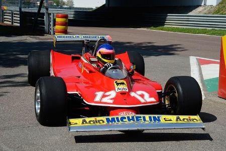 Jacques Villeneuve Ferrari 312 T4 Fiorano 2012