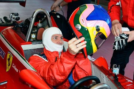 Jacques Villeneuve Ferrari 312 T4 Fiorano 2012