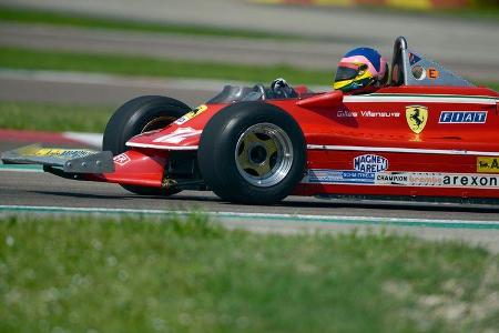 Jacques Villeneuve Ferrari 312 T4 Fiorano 2012
