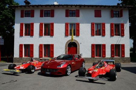 Jacques Villeneuve Ferrari 312 T4 Fiorano 2012