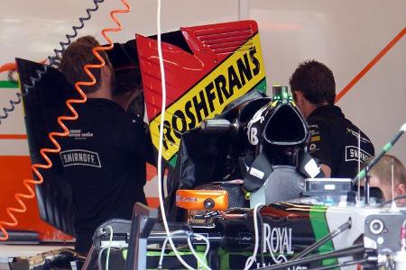 Force India - Formel 1 - GP USA - 30. Oktober 2014