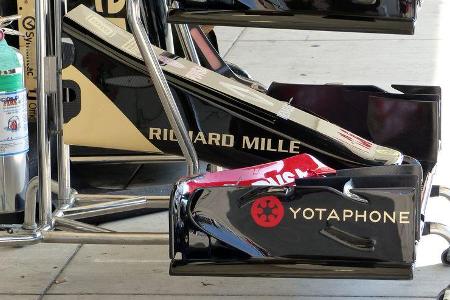 Lotus Nase - Formel 1 - GP USA - 30. Oktober 2014