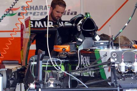Force India - Formel 1 - GP USA - 30. Oktober 2014