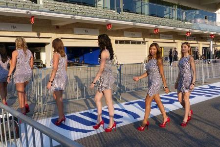 Girls - Formel 1 - GP USA - 30. Oktober 2014