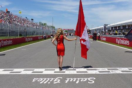 Grid Girls - GP Kanada 2014