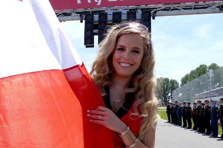 Grid Girls - GP Kanada 2014