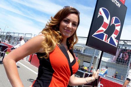 Grid Girls - GP Kanada 2014