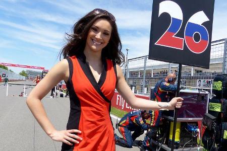 Grid Girls - GP Kanada 2014