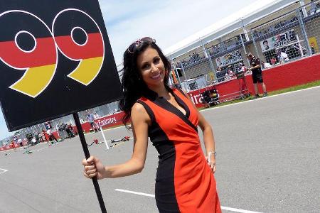 Grid Girls - GP Kanada 2014