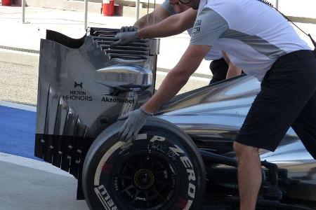 McLaren - Formel 1 - Test - Bahrain - 21. Februar 2014