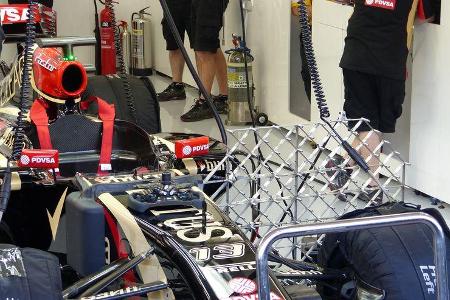 Pastor Maldonado - Lotus - Formel 1 - Test - Bahrain - 21. Februar 2014
