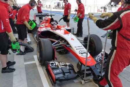 Max Chilton - Marussia - Formel 1 - Test - Bahrain - 21. Februar 2014