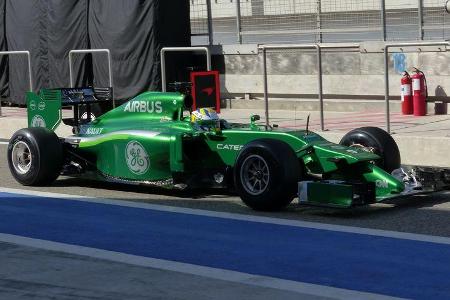 Marcus Ericsson - Caterham - Formel 1 - Test - Bahrain - 21. Februar 2014