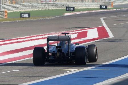 Esteban Gutierrez - Sauber - Formel 1 - Test - Bahrain - 21. Februar 2014